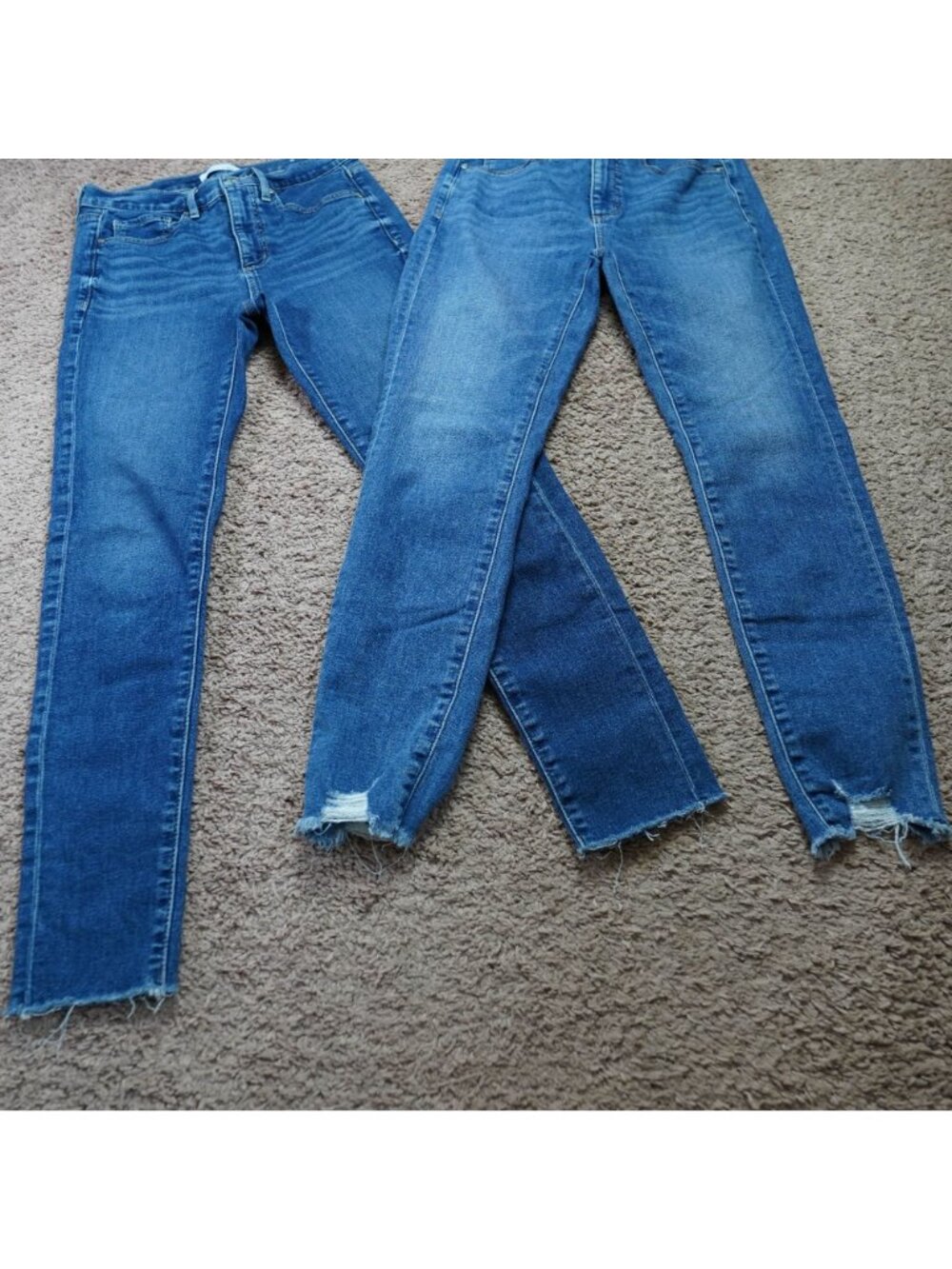 Lot of 2 Ann Taylor Loft Jean Womens 26/2 Skinny & High Waist Denim Stretch - Picture 11 of 11